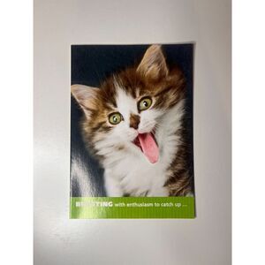 The Humane‎ Society Cat Picture Friendship Missing Message Greeting Card